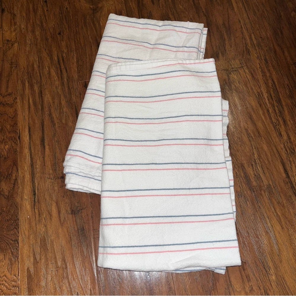 Striped Baby Receiving Blanket Bundle of Two